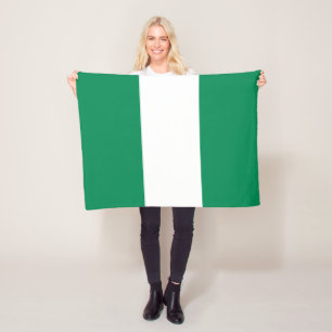 Flagge Nigerias Fleecedecke