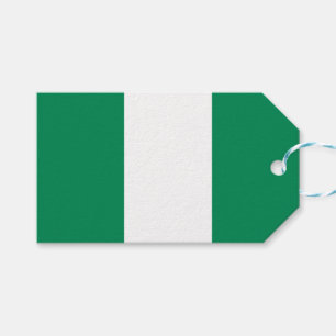 Flagge Nigerias Geschenkanhänger