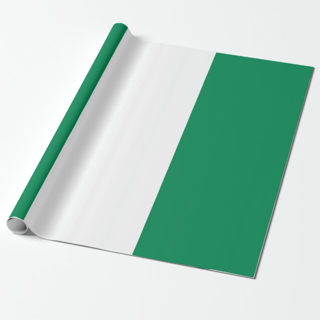 Flagge Nigerias Geschenkpapier (Ungerollt)