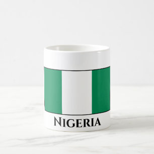 Flagge Nigerias Kaffeetasse