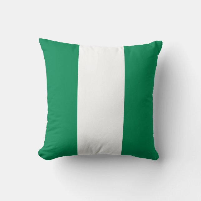 Flagge Nigerias Kissen (Vorderseite)