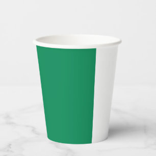 Flagge Nigerias Pappbecher
