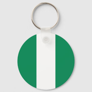 Flagge Nigerias Schlüsselanhänger