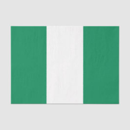 Flagge Nigerias Seidenpapier