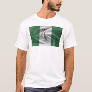 Flagge Nigerias T-Shirt