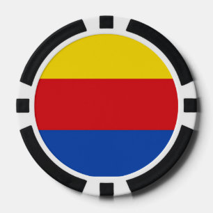 Flagge Nordhollands Pokerchips