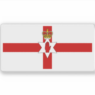 Flagge Nordirlands (1953-1972) Aufkleber