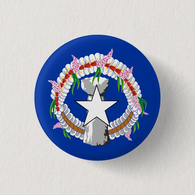Flagge Nordirlands Button (Vorderseite)