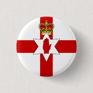 Flagge Nordirlands Button