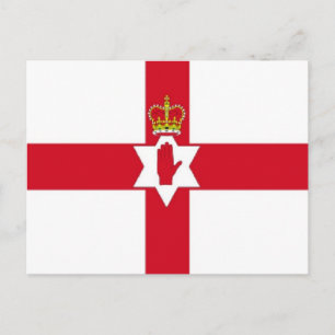 Flagge Nordirlands Postkarte