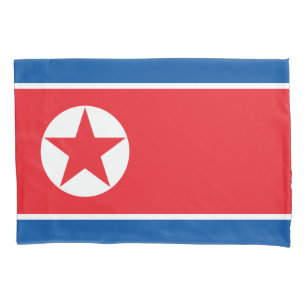 Flagge Nordkoreas (DVRK) Kissenbezug