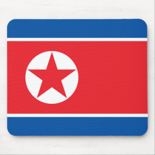 Flagge Nordkoreas (DVRK) Mousepad