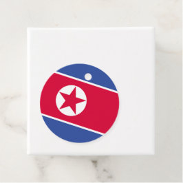 Flagge Nordkoreas Geschenkanhänger