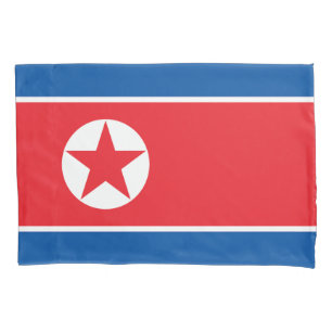Flagge Nordkoreas Kissenbezug