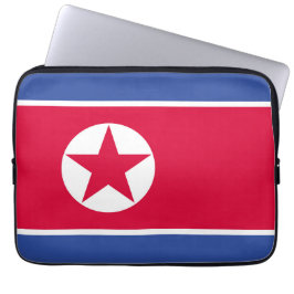 Flagge Nordkoreas Laptopschutzhülle