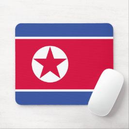 Flagge Nordkoreas Mousepad