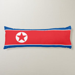 Flagge Nordkoreas Seitenschläferkissen