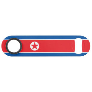 Flagge Nordkoreas Speed Flaschenöffner