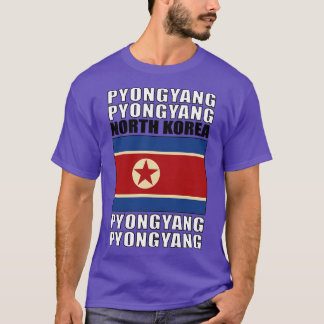 Flagge Nordkoreas T-Shirt