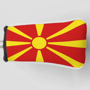 Flagge Nordmakedonien Golf Headcover