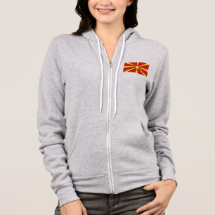 Flagge Nordmakedonien Hoodie