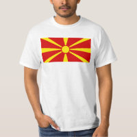 Flagge Nordmakedonien
