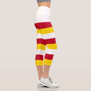 Flagge Nordossetiens Capri Leggings