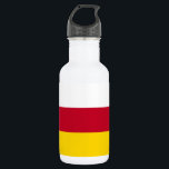 Flagge Nordossetiens Edelstahlflasche<br><div class="desc">Patriotische Flagge von Nordossetien Alania.</div>