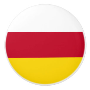 Flagge Nordossetiens Keramikknauf