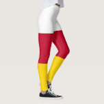 Flagge Nordossetiens Leggings<br><div class="desc">Patriotische Flagge von Nordossetien Alania.</div>