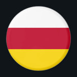 Flagge Nordossetiens Magnet<br><div class="desc">Patriotische Flagge von Nordossetien Alania.</div>
