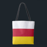 Flagge Nordossetiens Tasche<br><div class="desc">Patriotische Flagge von Nordossetien Alania.</div>