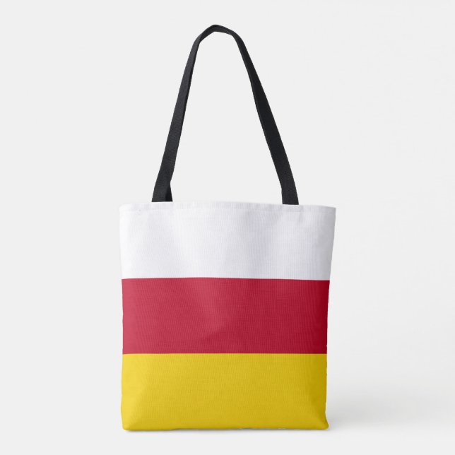 Flagge Nordossetiens Tasche (Rückseite)