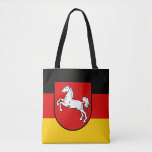 Flagge Nordrhein-Westfalen Tote-Beutel Tasche