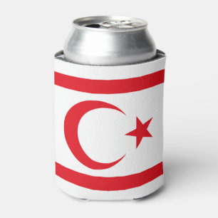 Flagge Nordzyperns Dosenkühler