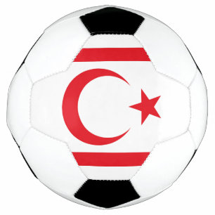 Flagge Nordzyperns Fußball