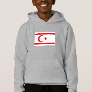 Flagge Nordzyperns Hoodie