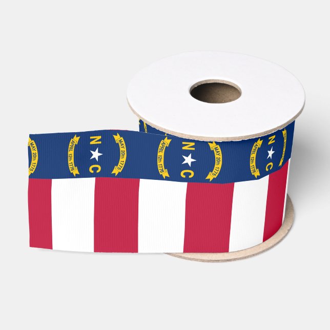 Flagge North Carolina Ripsband (Spule)