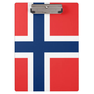 Flagge Norwegen Zwischenablage Klemmbrett