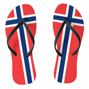 Flagge Norwegens Flip Flops