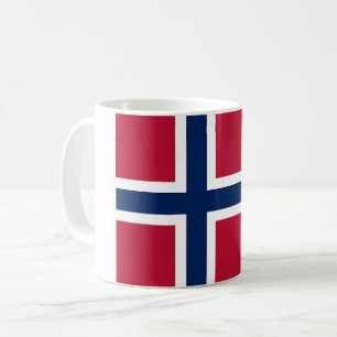 Flagge Norwegens Kaffeetasse
