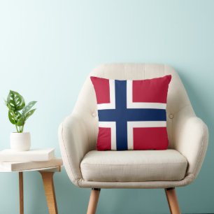 Flagge Norwegens Kissen