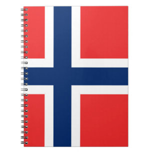 Flagge Norwegens Notizblock