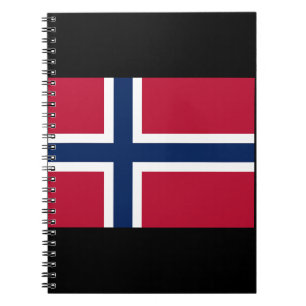 Flagge Norwegens Notizblock