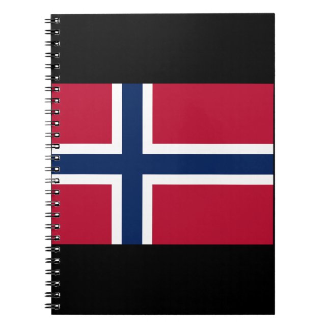 Flagge Norwegens Notizblock (Vorderseite)