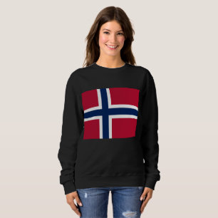Flagge Norwegens Sweatshirt
