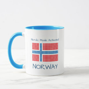 Flagge Norwegens Tasse