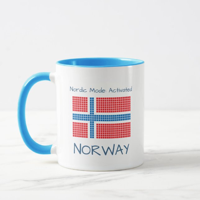 Flagge Norwegens Tasse (Links)