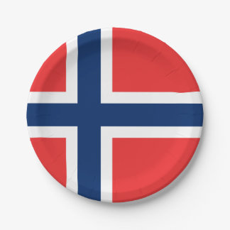 Flagge Norwegens: Teller von Papier