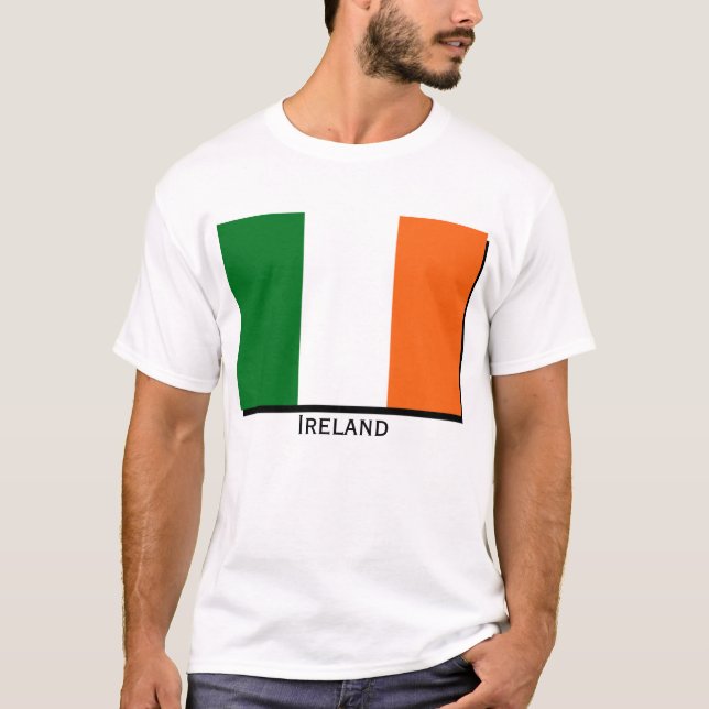 Flagge oder Irland-T - Shirt (Vorderseite)